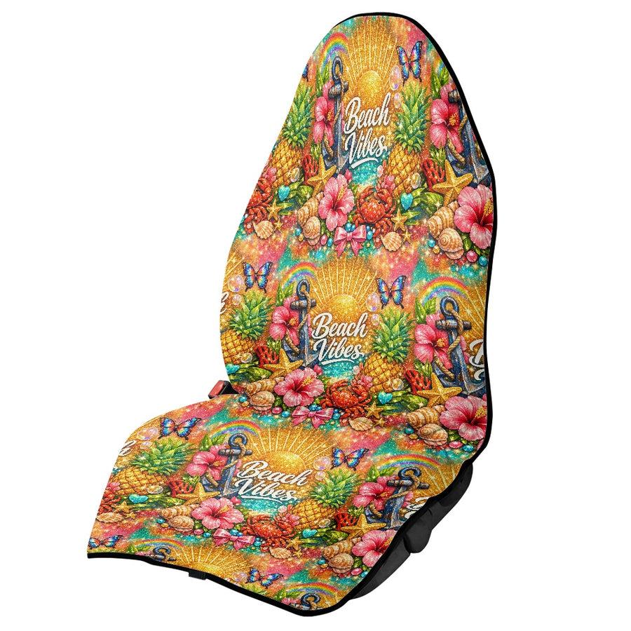 Custom Photo Car Seat Towel Cover on its own