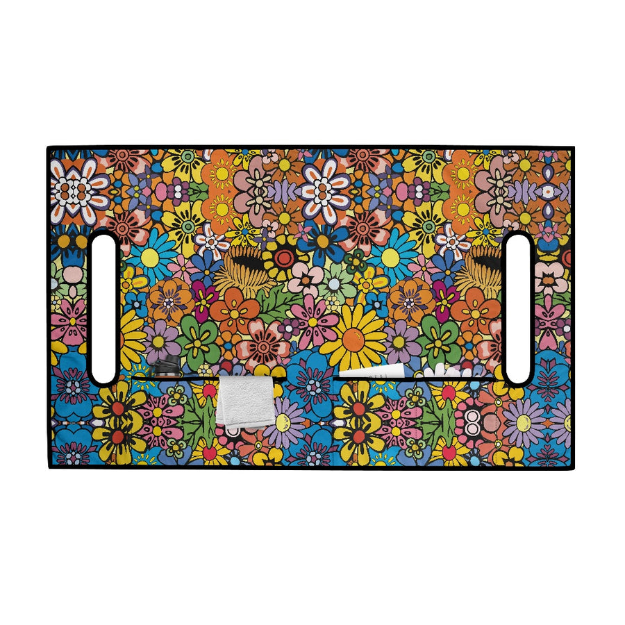 Floral Dream Golf Cart Seat Cover on its own