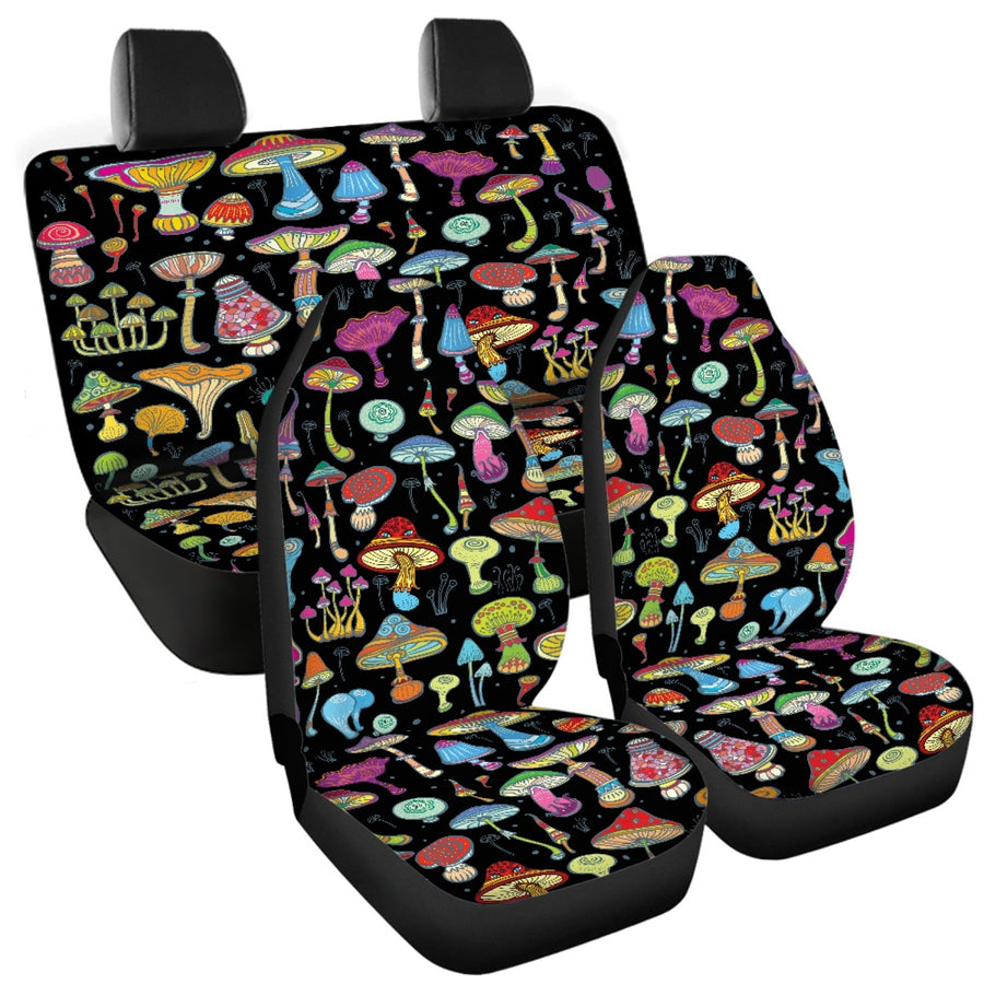 Magic Mushrooms Car Seat Covers on their own