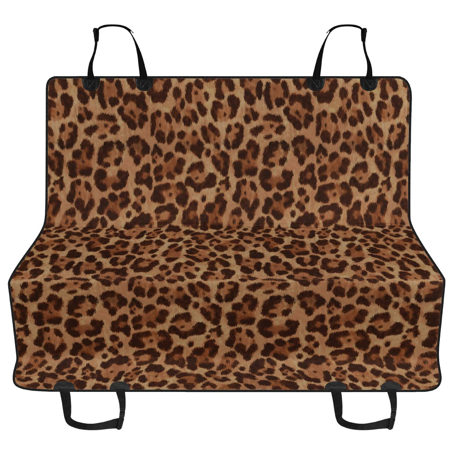 Leopard Dog Car Seat Covers on their own