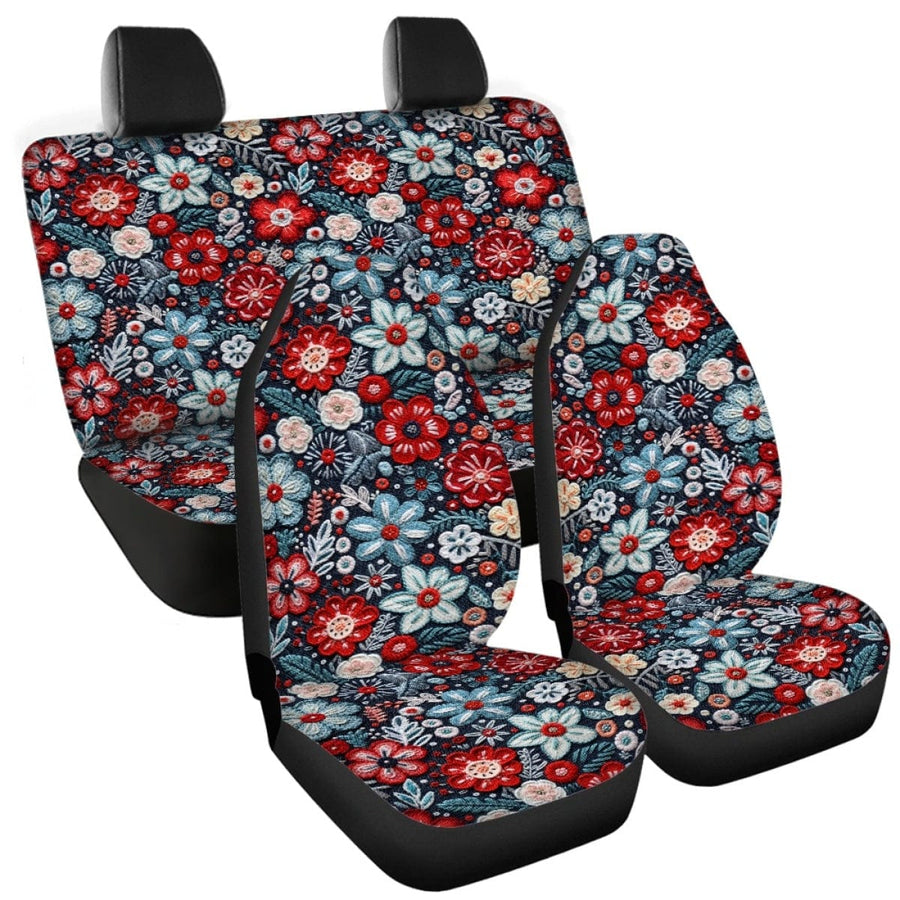 Winter Flowers Car Seat Covers on their own (view 2)