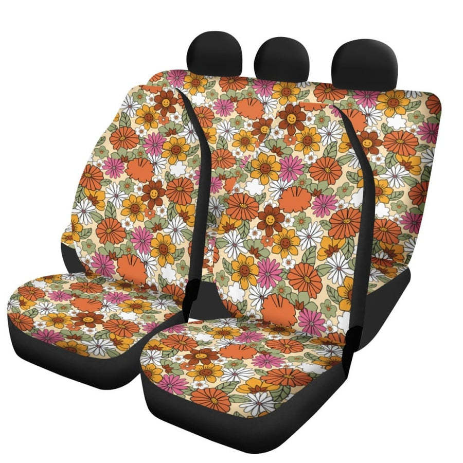 Flower Power Car Seat Covers on their own