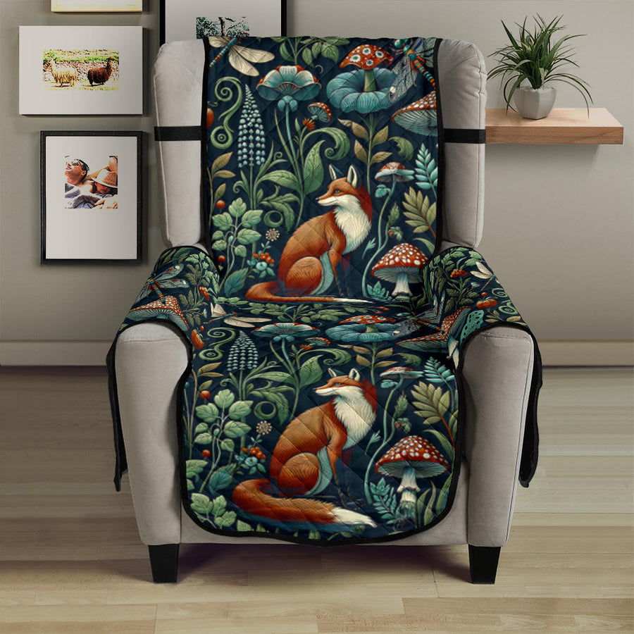 Woodland Fox Couch Covers, 23" chair size