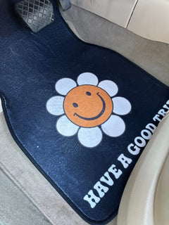 Customer photo of "Have A Good Trip" Car Floor Mats