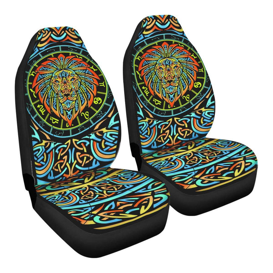 Leo Galactic Faux Suede Car Seat Covers (Set of 2) on their own
