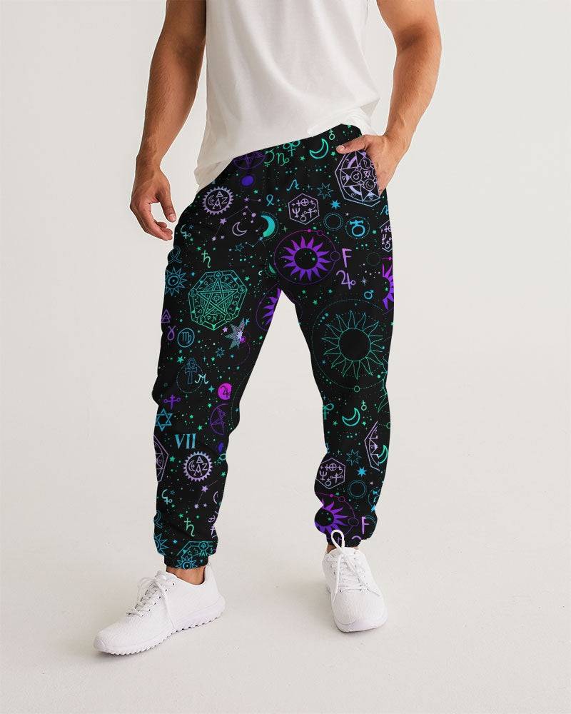 Celestial Men's Track Pants, Printed Joggers